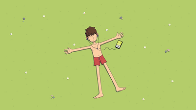 Press Play animation character characterdesign design illustration vector