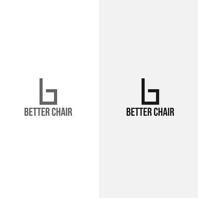 Better chair Home furniture iconic Monogram Logo Design awesome logo best logo brand identity branding icon illustration logo logo design logodesign minimal typography