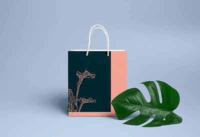 Branding - Sustainable Bags graphic design illustration paper bags