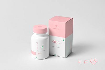 CBD Oil Packaging Feminine branding cbd female feminine health and wellness heath package packaging