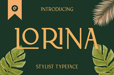 Lorina Stylist Typeface art branding calligraphy calligraphy font calligraphy fonts design font fonts lettering logo luxury font luxury fonts modern calligraphy product professional simple stylish font stylist font typeface typography