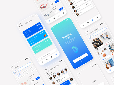 Banking app app bank concept design ui ux