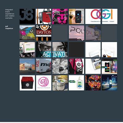 Jeff Stapleton branding branding and identity design flat icon logo typography