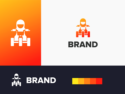 kid logo akdesain branding bycycle creative game kid kids kids illustration logo logo design minimal negative space play