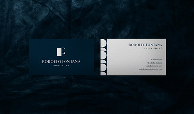 RODOLFO FONTANA ARQUITETURA brand brand identity branding branding and identity branding design design graphic design graphic designer logo stationery