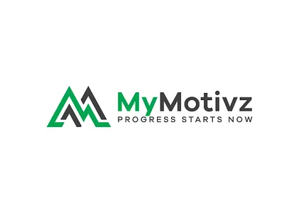 MyMotivz brand logo design abstatct logo design letter logo logo logo design minimal minimal logo minimalist logo