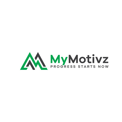 MyMotivz brand logo design abstatct logo design letter logo logo logo design minimal minimal logo minimalist logo