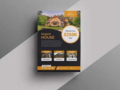Real Estate Business Flyer Design business flyer design business flyer template corporate flyer flyer flyer design flyer designer flyer template real estate real estate flyer template realestate