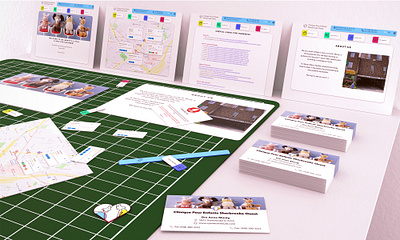 Website Building Process 3d blender3d branding business card design illustration illustrator logo web website