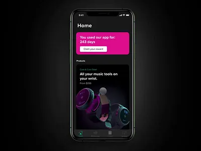 Home section - Protopie5.0 3d mockup protopie protopie5.0