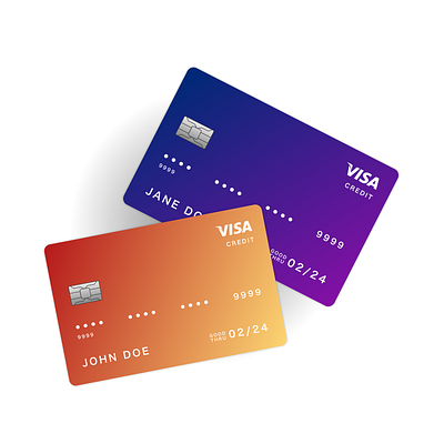 Credit Card credit cards creditcard daily 100 challenge ecommerce design gradient graphic design illustration typography ui vector