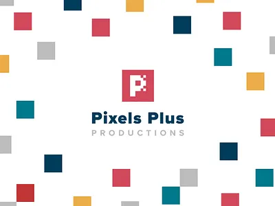 Pixels Plus Productions Branding branding branding design design icon logo