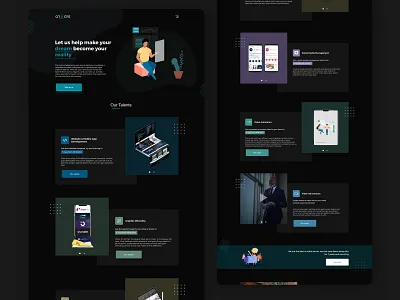 Cri8tors Website Design agency design agency illustration web development