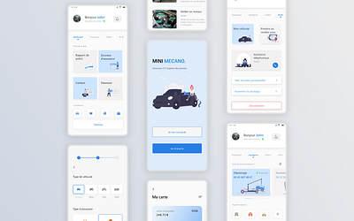 MINI MECANO - Mobile design dribbble productpage shot ui uidesign userinterface ux uxdesign web