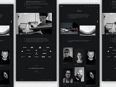 Bato Studio clean design minimal ui ux web web design webpage website website design