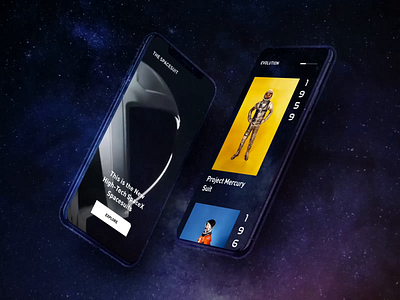 SpaceX Spacesuit Details + Bonus Tutorial 3d after effects animation browse class concept course details device explore guide interaction iphonex motion graphic space space suit spacex tutorial ui ux