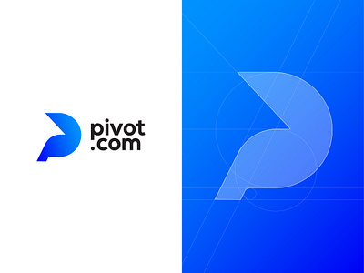 Pivot.com branding branding design logo logotype product design typography vector