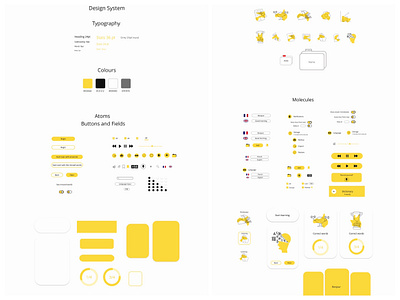 Design System app design designsystem dictionary illustration ui ux xd