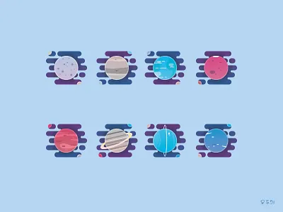 星系_ design icon illustration illustrator logo ui web website