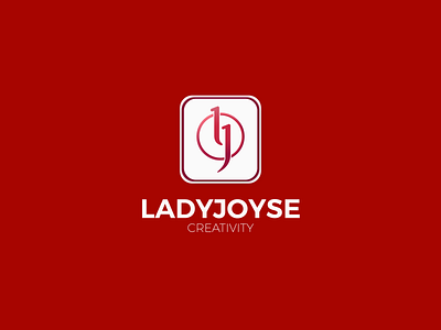 ladyjoyse creativity brand logo branding design identity illustration logo minimal