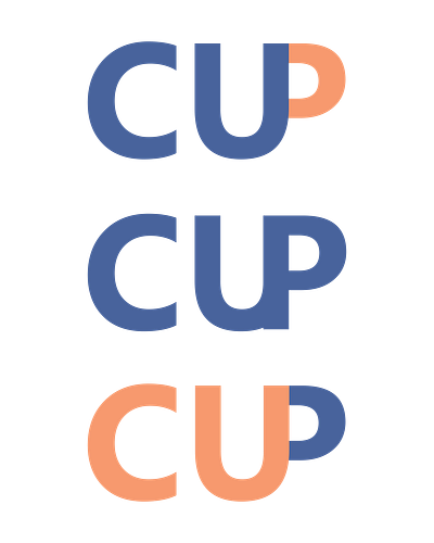 CUP LOGO concept art brand brand identity branding color cup grey illustration logo logo design logotype typography ui