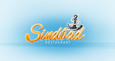 Sindibad branding illustration logo typography ui