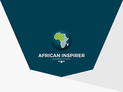 African Inspirer brand logo branding design identity illustration logo minimal