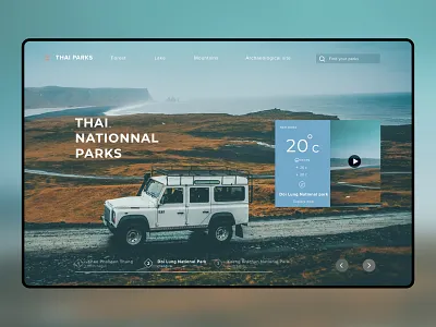 Mockup Travel website branding design illustration logo travel typography ui ux web website