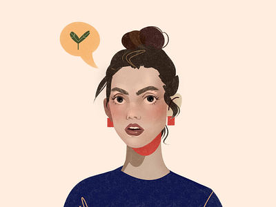 More Plants editorial editorial art editorial illustration fashion flat flat illustration graphicdesign illustraion people plants simple