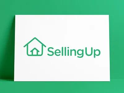 Selling Up - Estate Agents / Realtor Logo Designfor Sale brand identity branding estate agent estate agents for sale houses identity logo logo design logo designer logo marks logos portfolio realtor typography