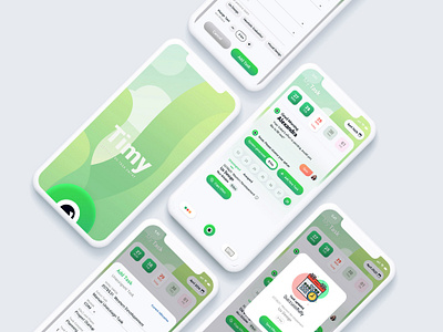 Timesheet Mobile Application android app design app branding concept design design enterprise app ios app design madebyranju mobile app mobile app design mobile ui design time management timesheet ui ui ux ux visual design