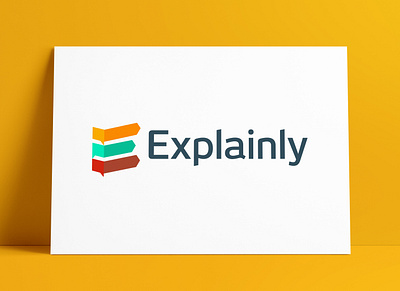 Explainly: Explainer Videos Logo Design by The Logo Smith brand identity branding explainer explainer animation explainer videos icon icons identity logo logo design logo designer logo marks portfolio typography