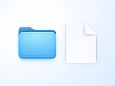 Folder & Paper app bigsur folder folder icon icon macos macos icon paper