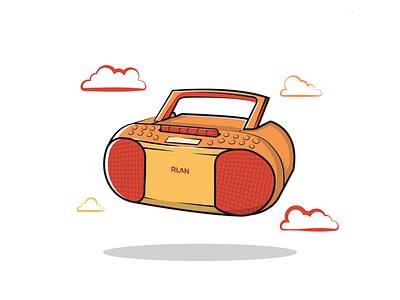 Radio radio vector vectorart vectorillustration