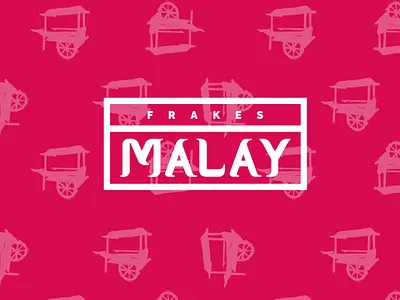Frakes Malay - Streetfood Vendor Logo branding branding agency branding design design designagency logo logodesign logos restaurant streetfood takeaway