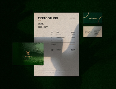 Mexto studio | corporate identity adobe illustrator cc branding chic clean concept corporate identity corporate identity design design logo logo design modern typography