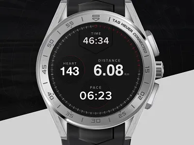 Tag Heuer watch design design app ui watch