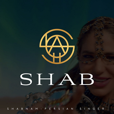 Shab - Singer artist brand artist logo artists brand singer famous people letterform logo singer logodesign logodesignersclub monogram design monogram letter mark monogram logo monogram logomark mark monograms shab singer singer brand singer logo singers