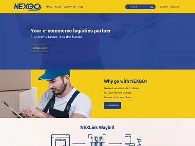 NEXGO uidesign uiux web design