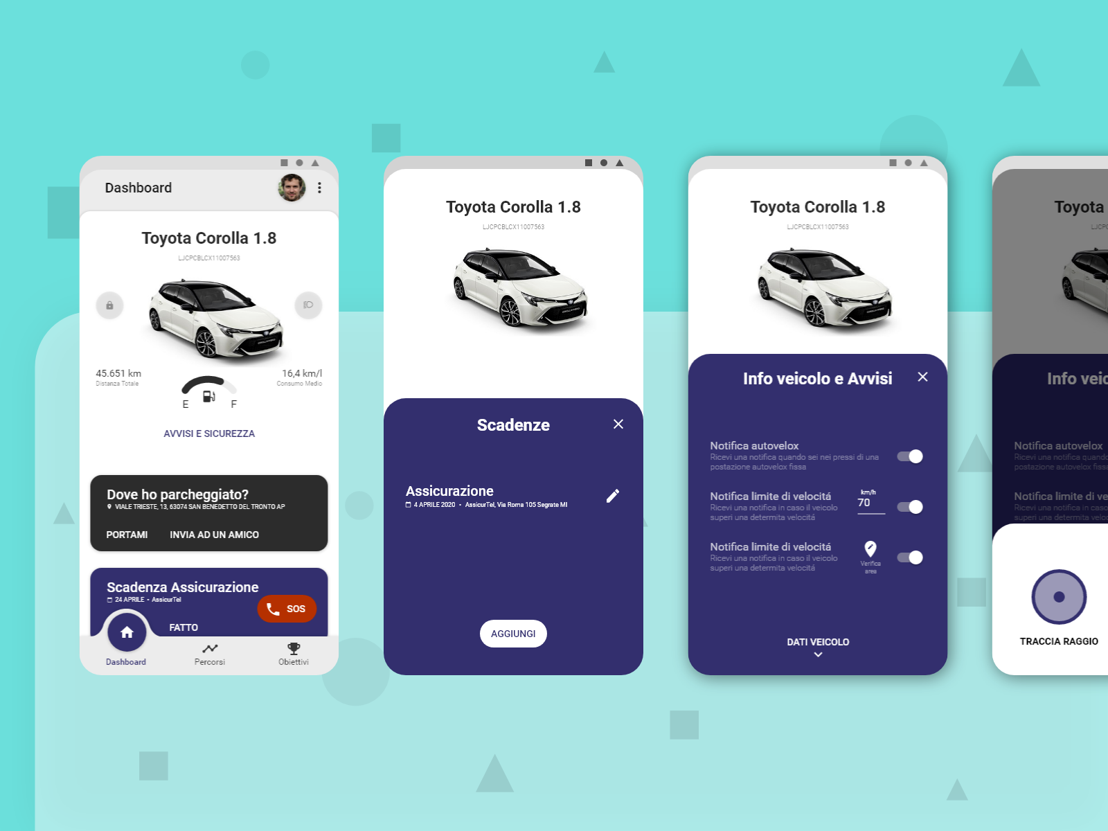 Example of Car Managment App