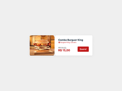 Offer Card Mobile card card design card ui discount food mobile offer