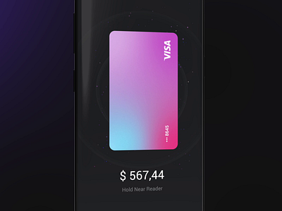 Concept Nfc Wallet animation animation 3d app applepay design gif ios iphone mobile nfc ui