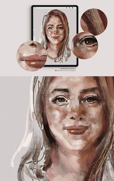 Realistic Procreate Gouache Studio art brush brushes color design digital drawing digital paint drawing graphic design illustration paint paint brush paint brushes painting photoshop procreate gouache procreate gouache studio procreate paint procreate painting realistic