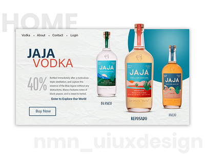 JaJa Vodka Web Ui