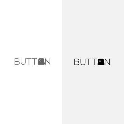 Button Symbolic Logo Design app awesome logo best logo flat icon iconic logo logo design logodesign minimal minimalist logo typography