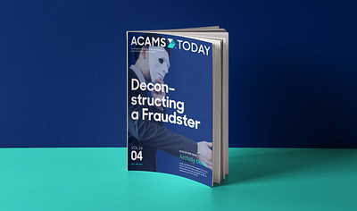 ACAMS Today Rebrand branding and identity design editorial logo magazine magazine cover print rebrand rebranding