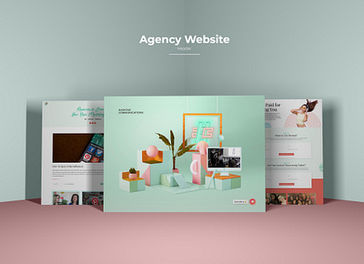 Agency Website: Hero Library and Services Page agency landing page agency website blog page hero hero image homepage library portfolio portfolio design portfolio page portfolio site portfolio website