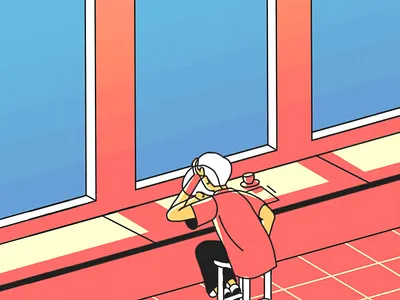 09:00 coffeeshop autodesk autodesk sketchbook autodesksketchbook design illustration vector