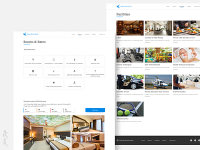 Rooms & Facilities Page ui designer userexperience ui ux uiux sketchapp adobexd ui ux uiux uxdesign uidesign uidesign uiux uxdesign adobexd