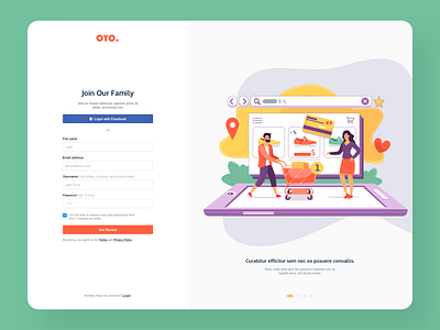 Onboarding Signup Design animation branding design desktop design graphics illustration inspiration landing page login onboarding onboarding ui sign in sign up signup ui ui design ux vector web design website